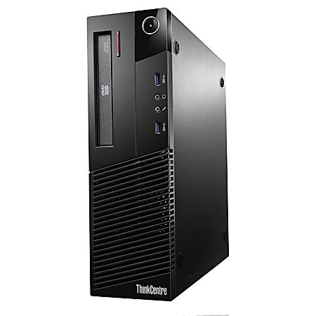 Lenovo ThinkCentre M93 Refurbished Small Form Factor Desktop Computer, Intel® Core™ i5, 8GB Memory, 120GB Solid State Drive, Windows® 10 Pro