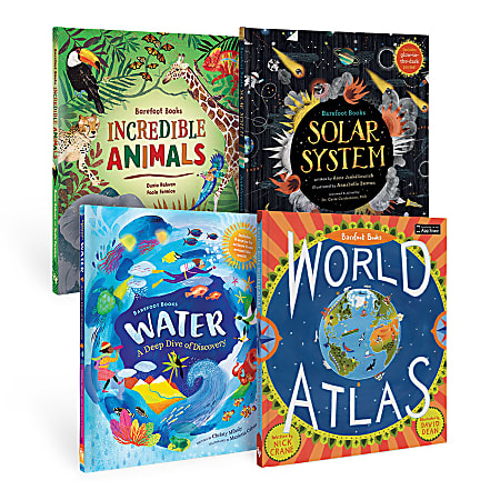 Barefoot Books 3rd Grade STEAM Book Bundle, Set Of 4 Books