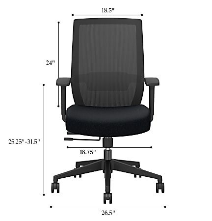 Whirl ergonomic cheap task chair