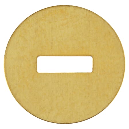 ACCO® Brass Washers, For Fastener Size Nos. 5-9, Box Of 100