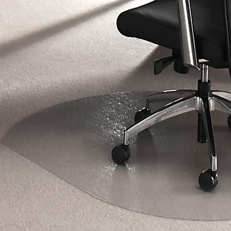 Floortex ultimat polycarbonate chair mat for plush pile carpets Clearance