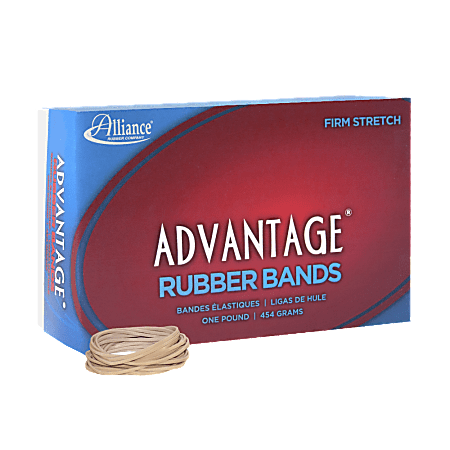 Alliance® Advantage® Rubber Bands In 1-Lb Box, #14, 2" x 1/16", Box Of 2,250
