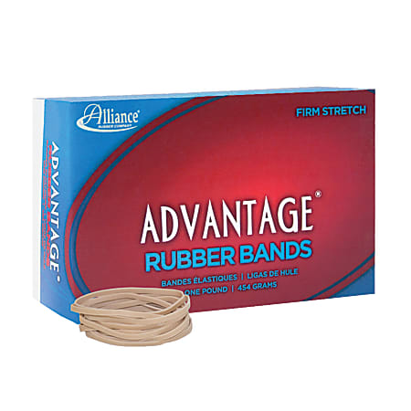 Alliance Rubber Advantage® Rubber Bands In 1-Lb Box, #32, 3" x 1/8", Box Of 700