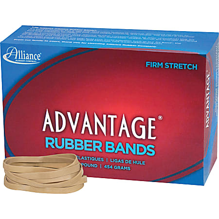 Alliance Rubber Advantage Rubber Bands 7 Red Pack Of 12 - Office Depot