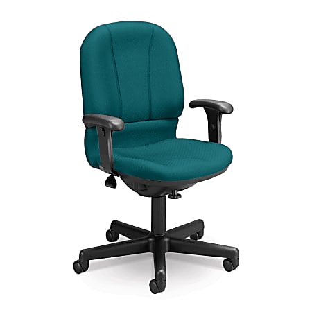 OFM Posture Series Fabric High-Back Task Chair, Teal/Black
