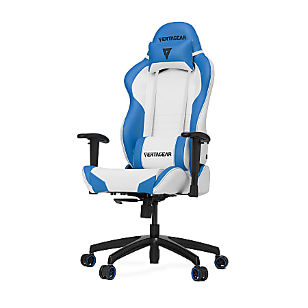 Vertagear Racing S-Line SL2000 Gaming Chair, White/Blue