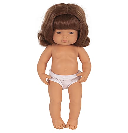 Miniland Educational Anatomically Correct 15 Baby Doll Caucasian