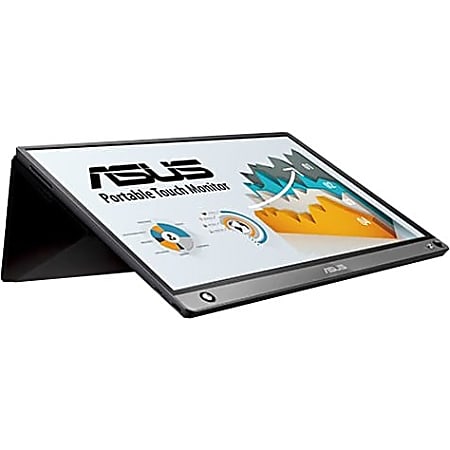 Asus ZenScreen MB16AMT 15.6 LCD Touchscreen Monitor - Office