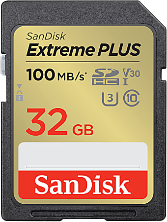 SanDisk® Extreme PLUS Secure Digital™ 32GB