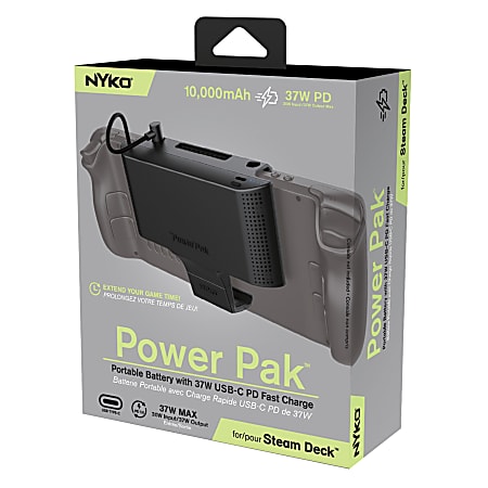 Nyko Power Pak Portable Battery For Steam Deck,