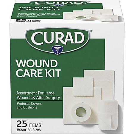 Curad Wound Care Kit - 25 x Piece(s) - 1 Box