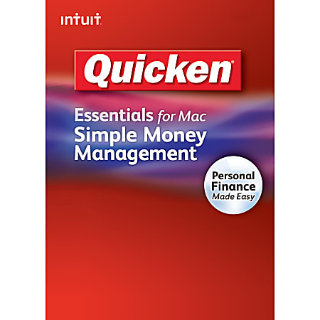 Quicken Essentials for Mac, Download Version