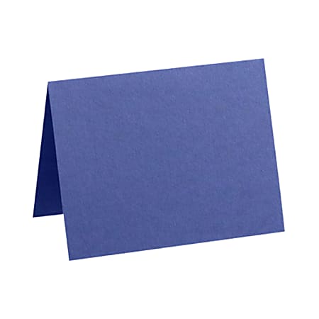 LUX Folded Cards, A7, 5 1/8" x 7", Boardwalk Blue, Pack Of 50