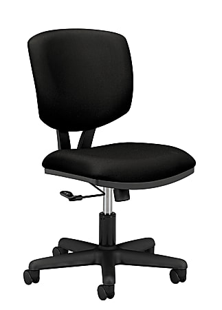 HON® Volt® 5701 Fabric Mid-Back Task Chair, Black