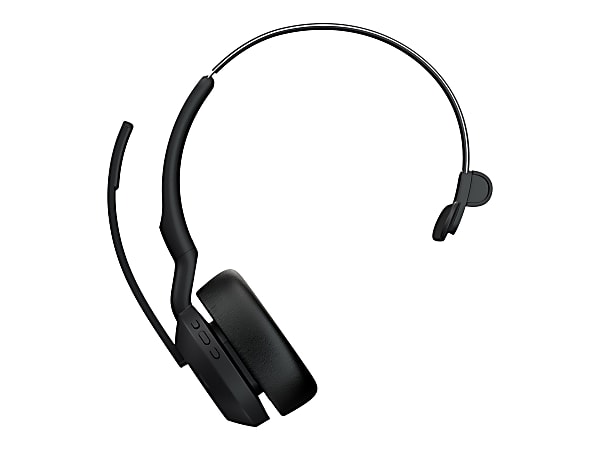 Jabra Evolve2 55 Headset - Mono - Wireless - Bluetooth - 98.4 ft - 20 Hz to 20 kHz - On-ear - Monaural - 2559988989901