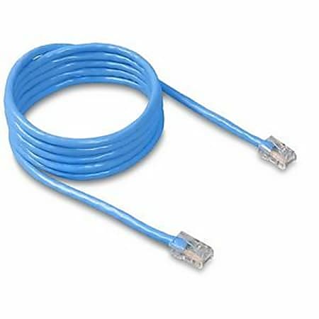 Belkin Cat 5E Patch Cable - RJ-45 Male - RJ-45 Male - 7ft - Blue