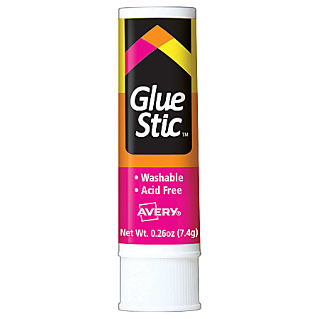 Avery® Permanent Glue Stic, 0.26 Oz