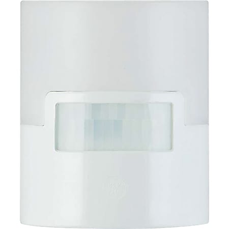 GE UltraBrite Motion-Activated LED Night-Light - 3.6" Height - 3" Width - LED Bulb - Motion-activated, Automatic On/Off - 40 lm Lumens - White - for Hallway, Room, Indoor