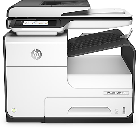 HP PageWide Pro 477dw Wireless Inkjet All One Color Printer - Office Depot