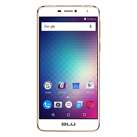 BLU Studio XL2 S0270UU Cell Phone, Gold, PBN201146