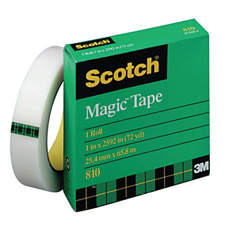 Scotch® Magic™ 810 Tape, 1" x 2,592"