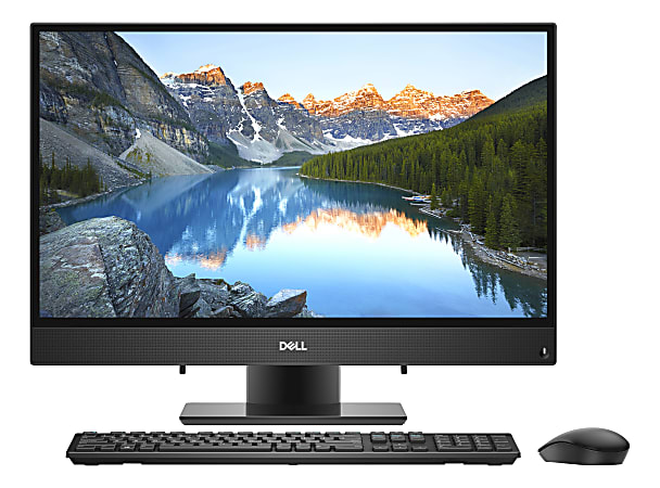 Dell Inspiron All-In-One Computer, 23.8" Touchscreen, AMD A9-Series, 8GB Memory, 1TB Hard Drive, Windows 10 Home, Black