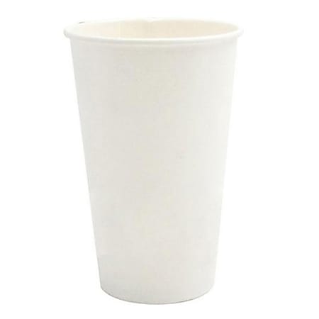 Karat Paper Hot Cups, 20 Oz, White, Set Of 600 Cups