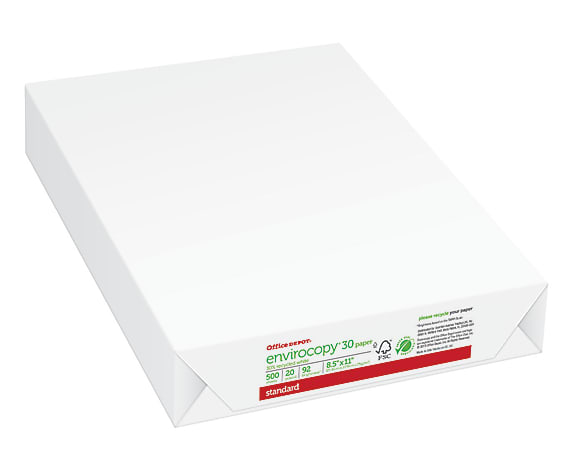 Standard copy paper discount