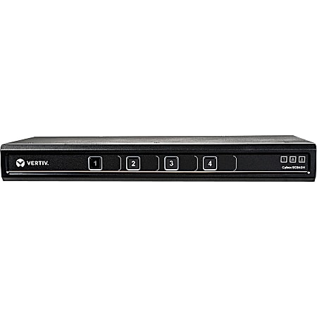 Cybex SC840H Secure KVM Switch - 4-Port, Single Display, HDMI in, HDMI out, Secure KVM