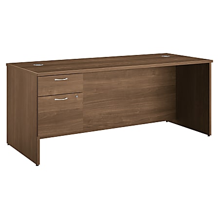 HON® 101 Series Laminate Pedestal Desk, Left, Pinnacle