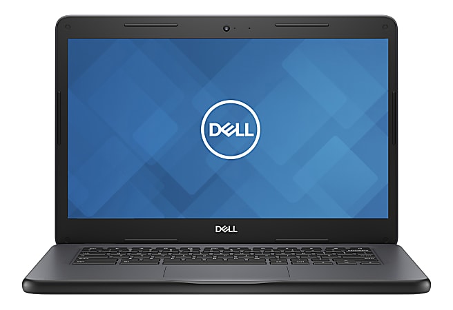 Dell™ 14 3400 Chromebook, 14" Screen, Intel® Celeron™, 4GB Memory, 64GB eMMC Hard Drive, Google™ Chrome OS, CRM3400TR22G