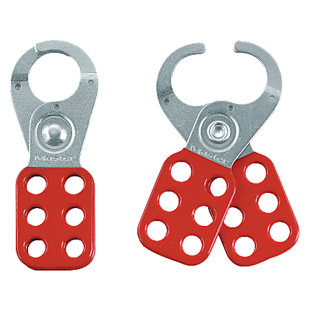 Master Lock® Steel Lockout Safety Hasps