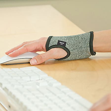 IMAK™ Computer Glove With ergoBeads™, Gray