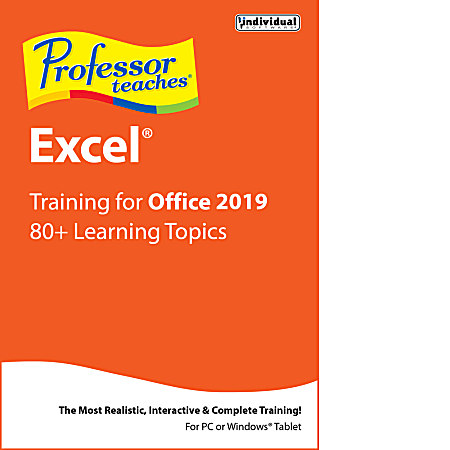 Individual Software Professor Teaches Excel 2019 (Windows)