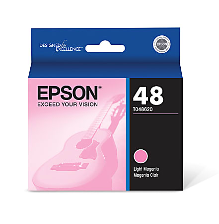 Epson® T0486 Light Magenta Ink Cartridge, T048620