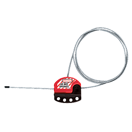 Master Lock® Adjustable Cable Lockout