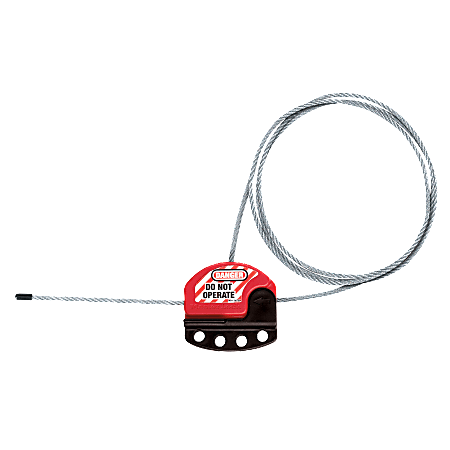 Master Lock® Adjustable Cable Lockout