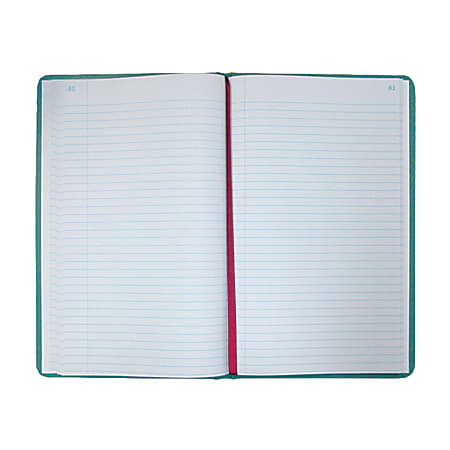 National® Brand Sewn Canvas Account Book, 12 1/8"