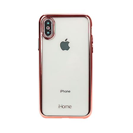 iHome® Lux Case For Apple® iPhone® X, Rose Gold