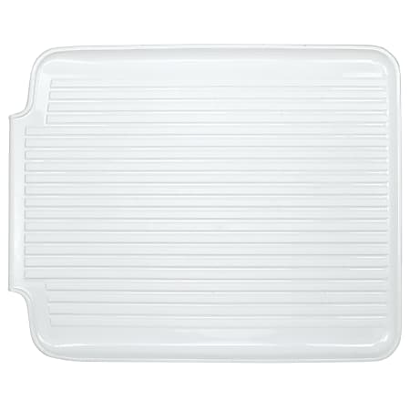 Better Houseware Jr. Drain Board, 1-1/4"H x 13-1/2"W x 17"D, Frost