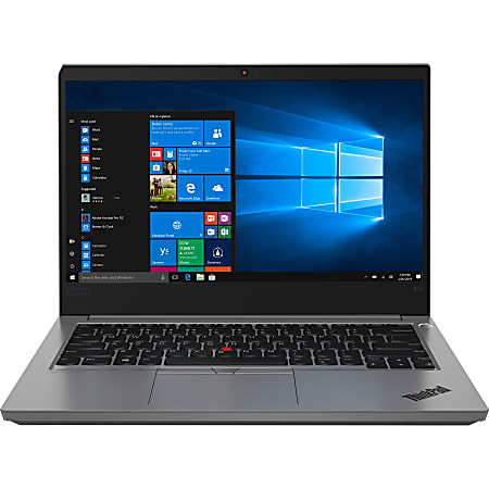 Lenovo ThinkPad E14 20RA0053US 14" Notebook - 1920 x 1080 - Core i7 i7-10510U - 8 GB RAM - 256 GB SSD - Silver - Windows 10 Pro 64-bit - Intel UHD Graphics - In-plane Switching (IPS) Technology - English Keyboard