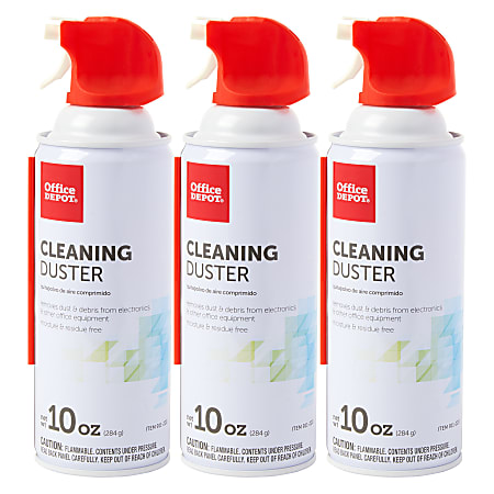 Office Depot Brand Cleaning Duster 10 Oz Pack of 3 Cans - Office Depot