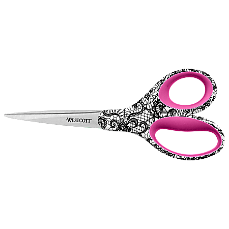 Office Depot Brand Kids Scissors 5 Handles Pointed Tip Assorted Colors Pack  Of 2 Scissors - Office Depot