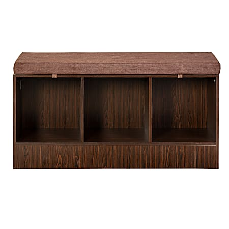 Honey Can Do Entryway Bench With Storage Shelves 22 18 H x 44 18 W