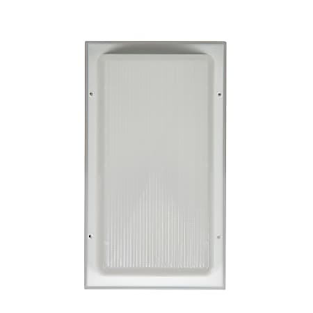 Luminance LED Wall Mount Fixture, 11 Watts, 3000K/Warm White, 1100 Lumen, White/Clear Lens
