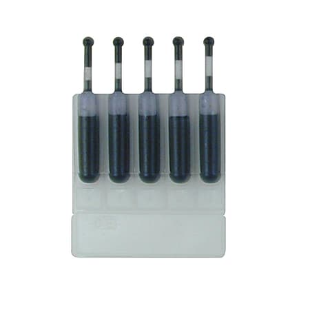 Xstamper Preinked Stamps Ink Cartridge Refills - 5 / Pack - Black Ink - 0.17 fl oz - Black Xstamper Preinked Stamps Ink Cartridge Refills - 5 / Pack - Black Ink - 0.17 fl oz - Black