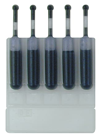 Xstamper Preinked Stamps Ink Cartridge Refills - 5 / Pack - Black Ink - 0.17 fl oz - Black Xstamper Preinked Stamps Ink Cartridge Refills - 5 / Pack - Black Ink - 0.17 fl oz - Black