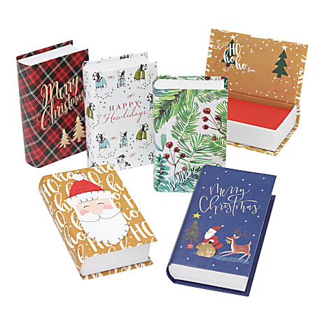 Gartner Studios Holiday Gift Card Holders, 5" x 3", Assorted Colors