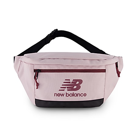 New Balance Athletics XL Bum Bag 2 5 16 H x 16 1 2 W x 4 3 4 D Pink Blushin