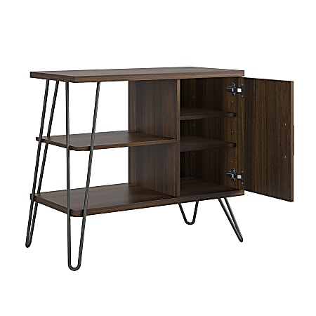 Ameriwood Home Haven 29"H 3-Shelf Bookcase, Walnut